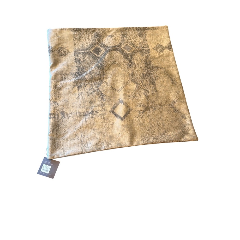 Restoration Hardware Pillow Cover Arena Velvet Oushak 24x24 Diamond Luxury‎